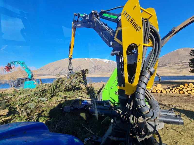 JG Trees arborists carrying out land clearing in North Canterbury