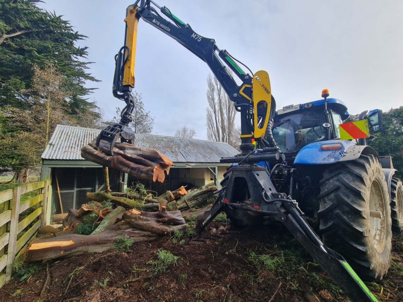 A tree removal in Kaiapoi, North Canterbury with JG Trees arborists